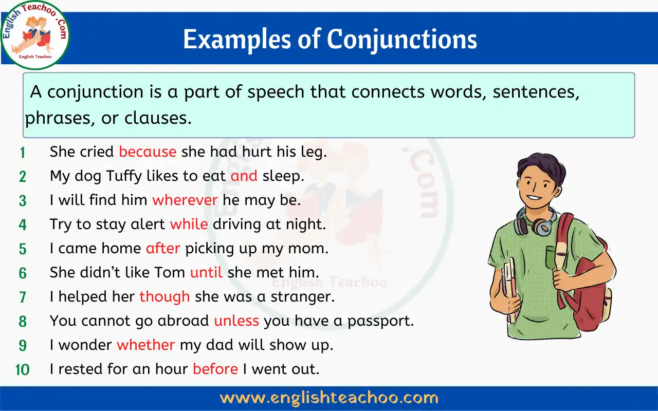 10 Examples of Conjunction In A Sentence