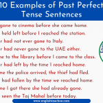 10 Examples of Past Perfect Tense Sentences