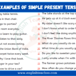 20 Examples of Present Perfect Tense Sentences - EnglishTeachoo