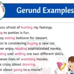 20 Examples of Gerunds In Sentences