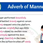Adverb of Manner Examples in Sentences